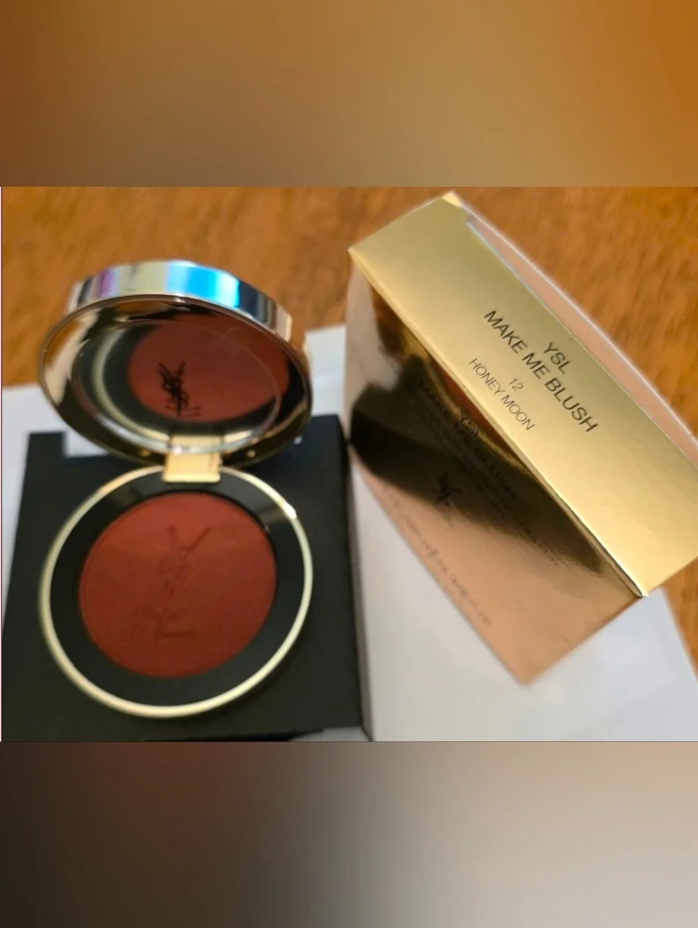 MAKE ME BLUSH 24H BUILDABLE BLURRING POWDER BLUSH 12 HONEY MOON. 💥NEW💥
